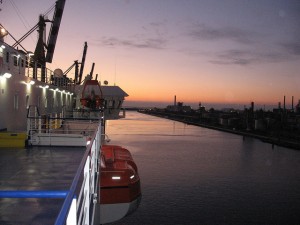 Sonnenaufgang bei Venedig